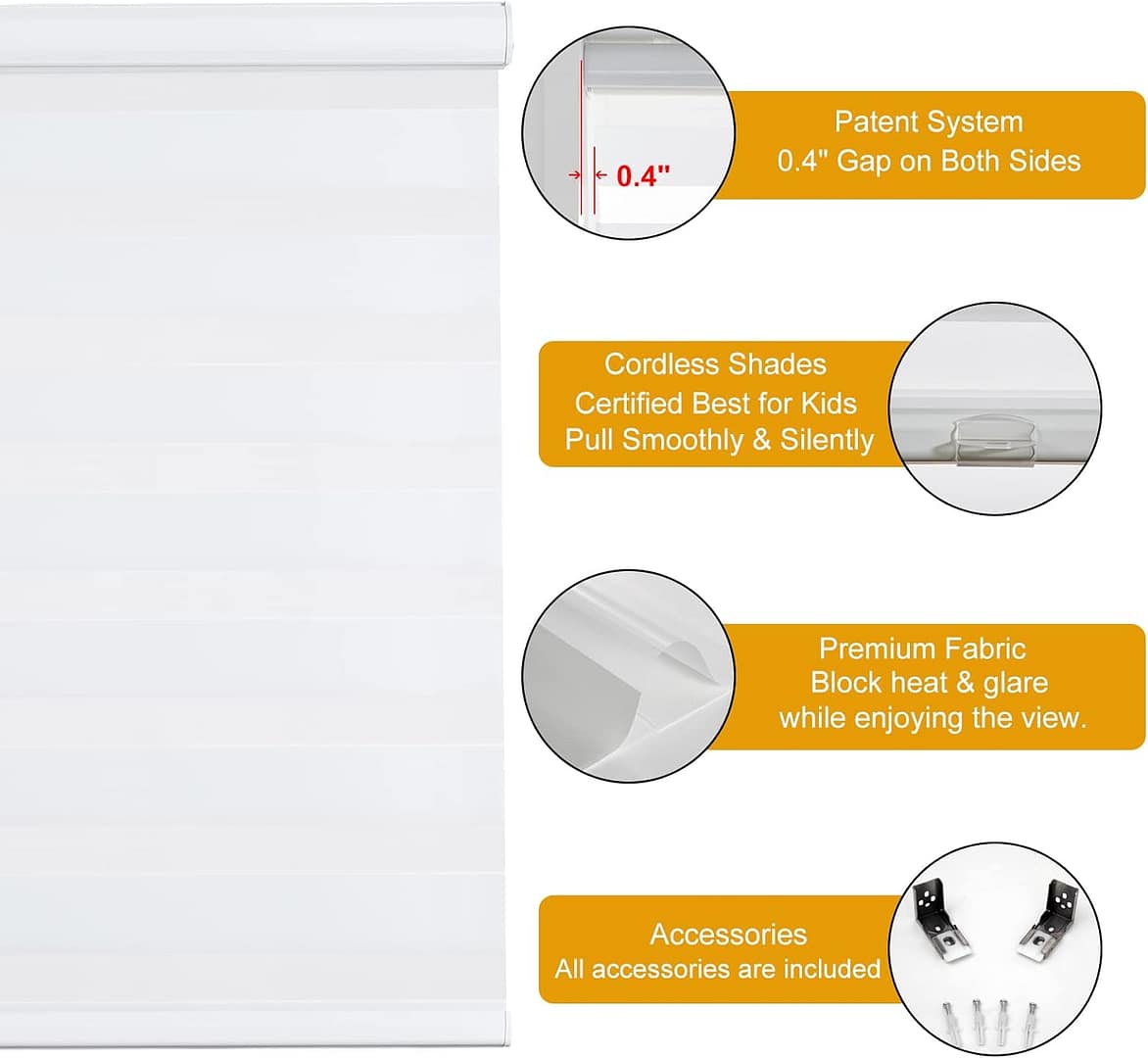 Persilux Cordless Zebra Blinds Review Pickblinds